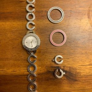 Coach C-Link Bracelet Watch